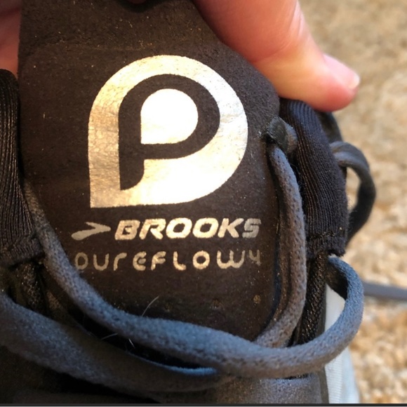 Brooks 10 Pureflow 4 Mens black/
anthracite Running Shoes - Size 10 - Picture 13 of 13